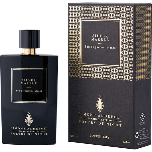 Simone Andreoli Silver Marble EDP fragrance bottle