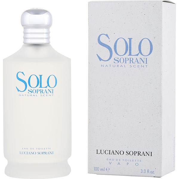 Solo Soprani EDT fragrance bottle