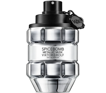 Spicebomb Metallic Musk EDP fragrance bottle