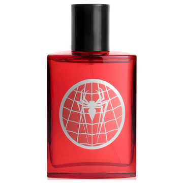 Spider man Black EDT fragrance bottle
