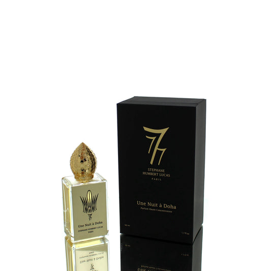 Stephane Humbert Lucas 777 Une Nuit A Doha EDP fragrance bottle