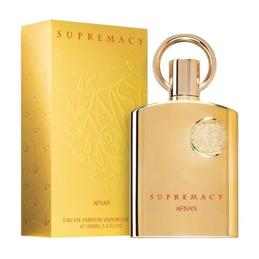 Supremacy Gold EDP fragrance bottle