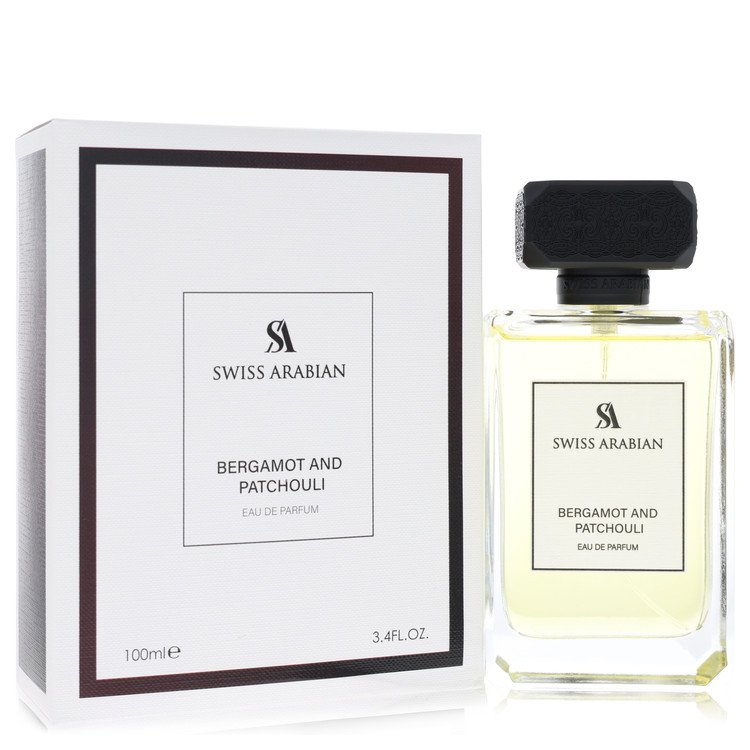 Swiss Arabian Bergamot and Patchouli EDP fragrance bottle