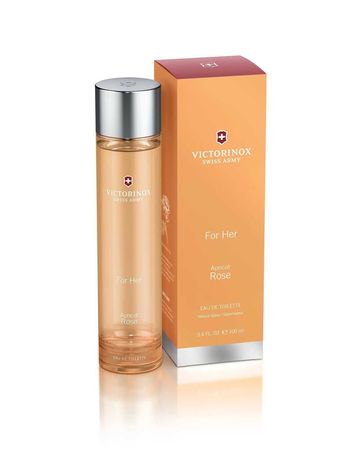 Swiss Army Apricot Rose EDT fragrance bottle