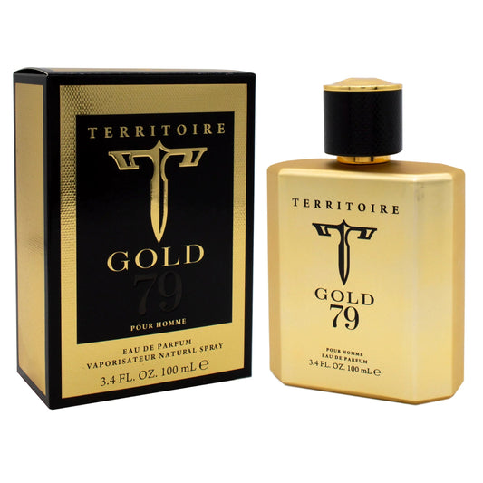 Territoire Gold 79 EDP fragrance bottle