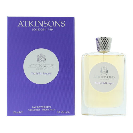 The British Bouquet EDT fragrance bottle