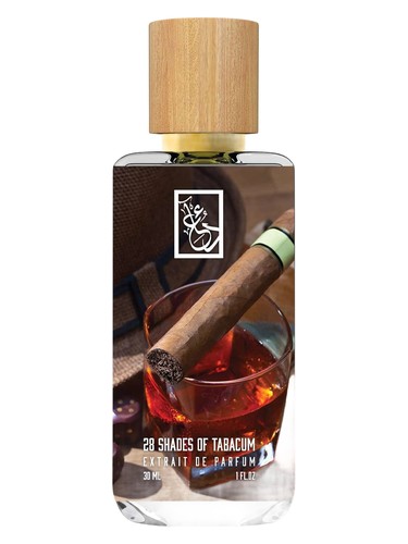 The Dua Brand 28 Shades of Tabacum fragrance bottle