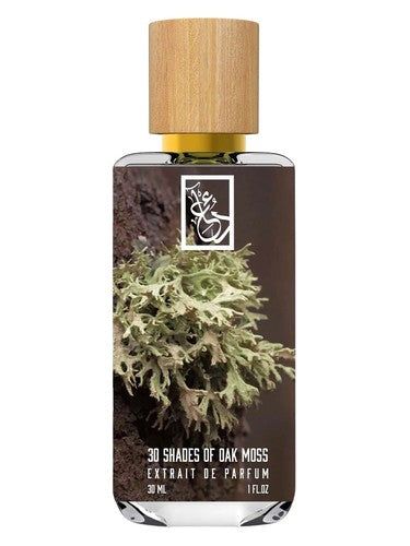 The Dua Brand 30 Shades of Oak Moss fragrance bottle