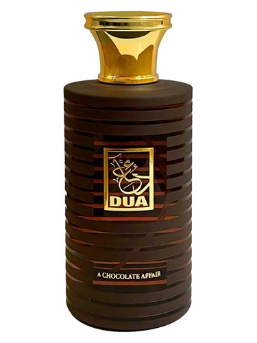The Dua Brand A Chocolate Affair fragrance bottle