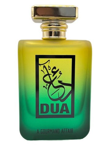 The Dua Brand A Gourmand Affair fragrance bottle