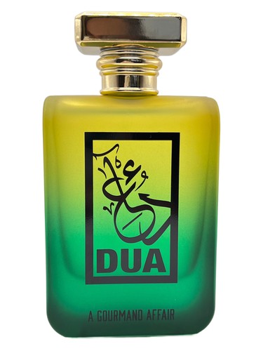 The Dua Brand A Gourmand Affair fragrance bottle