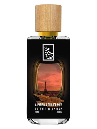 The Dua Brand A Parisian Oud Journey fragrance bottle