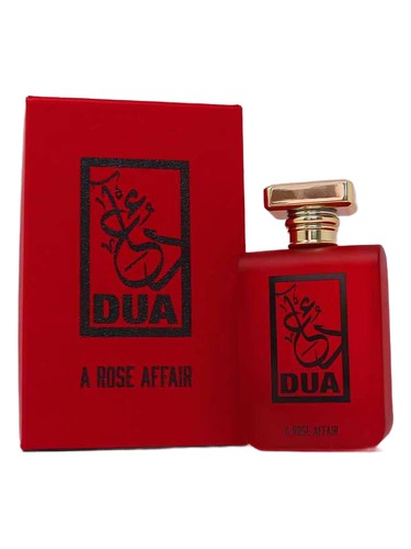 The Dua Brand A Rose Affair fragrance bottle