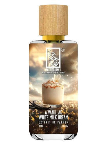 The Dua Brand A Vanillac White Milk Dream fragrance bottle