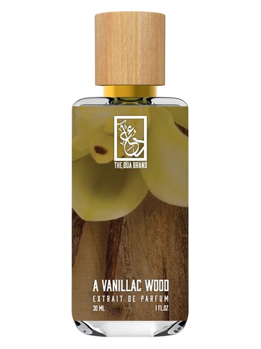 The Dua Brand A Vanillac Wood fragrance bottle
