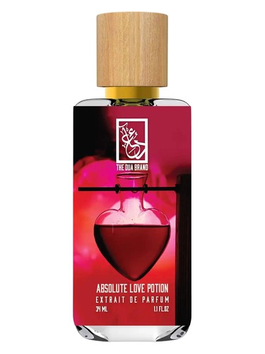 The Dua Brand Absolute Love Potion fragrance bottle