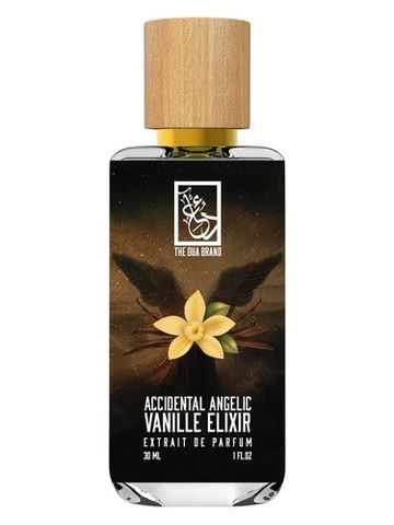 The Dua Brand Accidental Angelic Vanille Elixir fragrance bottle