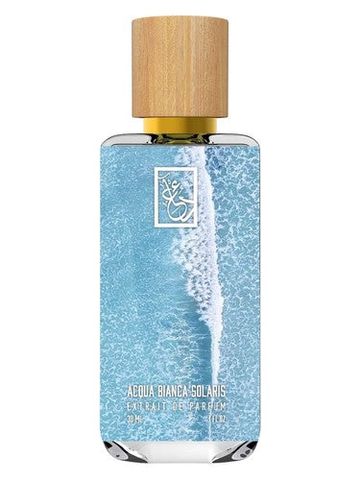 The Dua Brand Acqua Bianca Solaris fragrance bottle