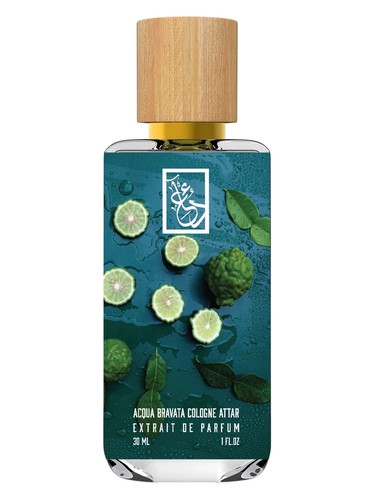The Dua Brand Acqua Bravata Cologne Attar fragrance bottle