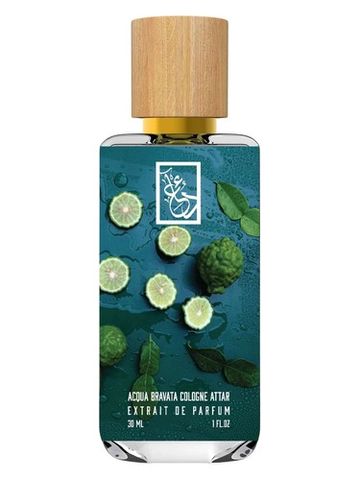 The Dua Brand Acqua Bravata Cologne Attar fragrance bottle