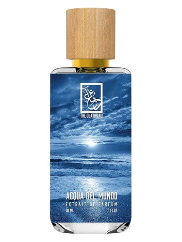 The Dua Brand Acqua del Mundo fragrance bottle