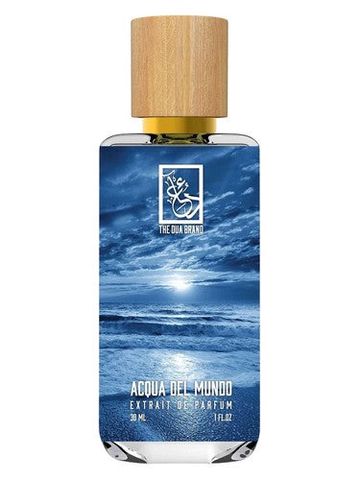 The Dua Brand Acqua del Mundo fragrance bottle