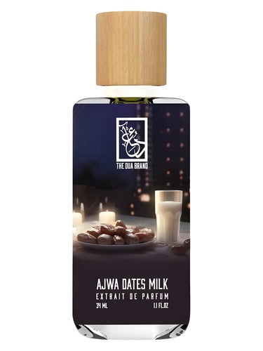 The Dua Brand Ajwa Dates Milk fragrance bottle