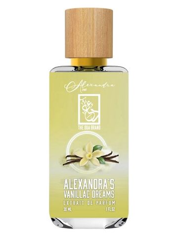 The Dua Brand Alexandra’s Vanillac Dreams fragrance bottle