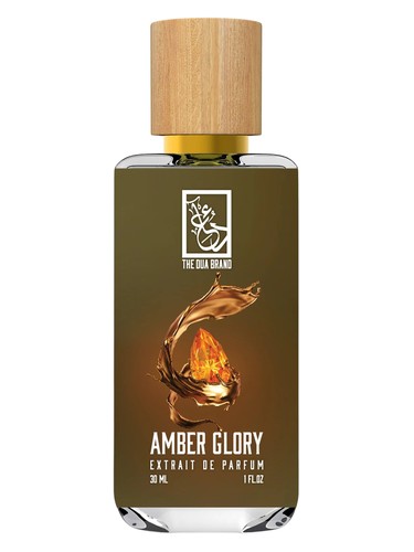 The Dua Brand Amber Glory fragrance bottle