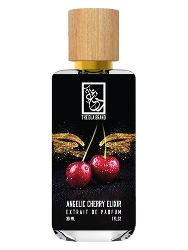 The Dua Brand Angelic Cherry Elixir fragrance bottle