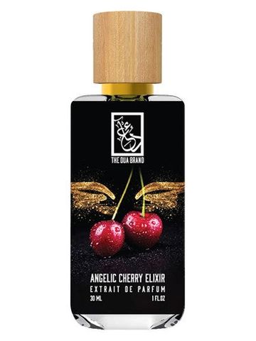 The Dua Brand Angelic Cherry Elixir fragrance bottle