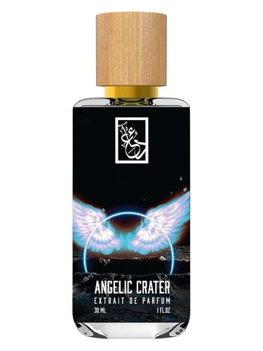 The Dua Brand Angelic Crater fragrance bottle