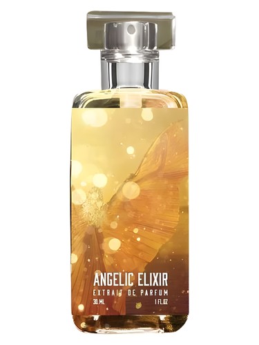 The Dua Brand Angelic Elixir fragrance bottle