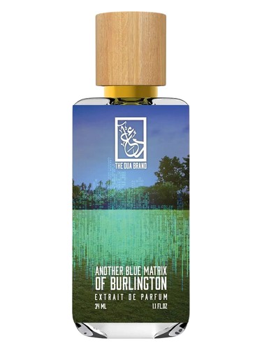 The Dua Brand Another Blue Matrix Of Burlington fragrance bottle