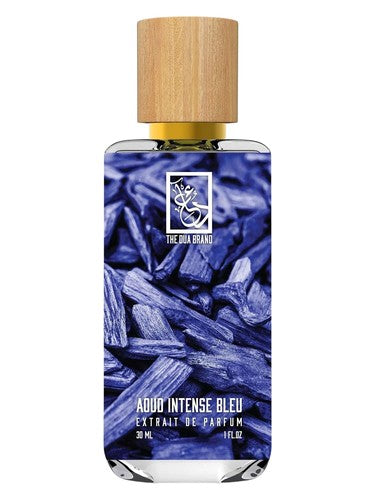 The Dua Brand Aoud Intense Bleu fragrance bottle