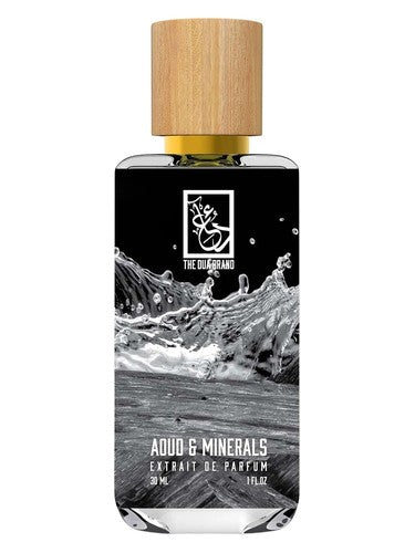The Dua Brand Aoud & Minerals fragrance bottle