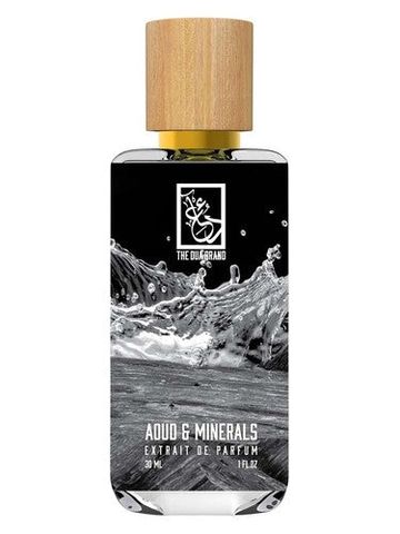The Dua Brand Aoud & Minerals fragrance bottle