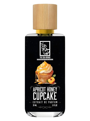 The Dua Brand Apricot Honey Cupcake fragrance bottle