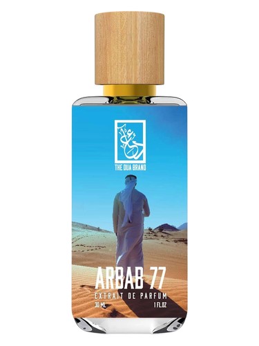 The Dua Brand Arbab 77 fragrance bottle