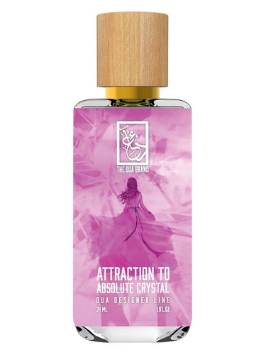 The Dua Brand Attraction To Absolute Crystal fragrance bottle