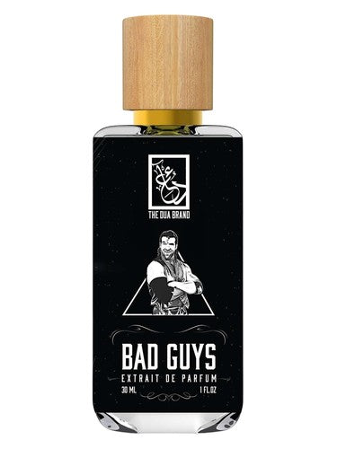 The Dua Brand Bad Guys fragrance bottle