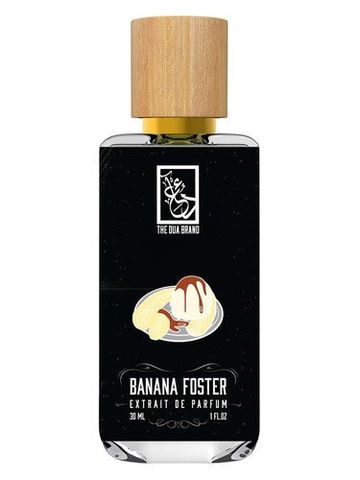 The Dua Brand Banana Foster fragrance bottle