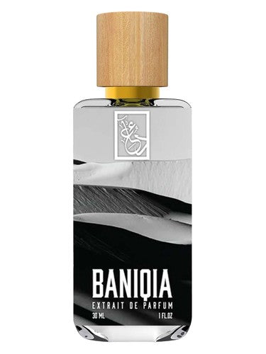 The Dua Brand Baniqia fragrance bottle