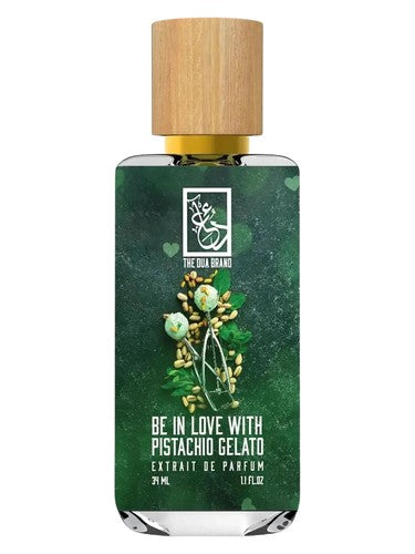 The Dua Brand Be In Love With Pistachio Gelato fragrance bottle