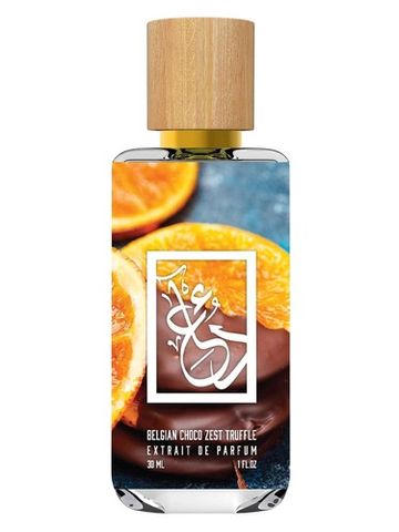 The Dua Brand Belgian Choco Zest Truffle fragrance bottle