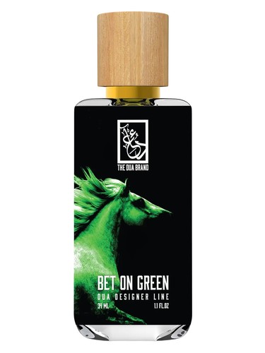 The Dua Brand Bet on Green fragrance bottle