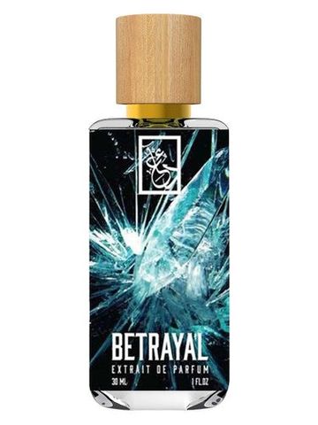The Dua Brand Betrayal fragrance bottle