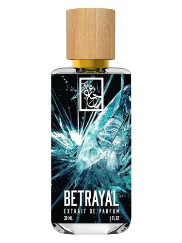 The Dua Brand Betrayal fragrance bottle