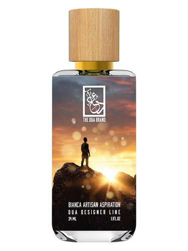 The Dua Brand Bianca Artisan Aspiration fragrance bottle