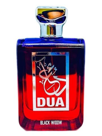 The Dua Brand Black Widow Special Edition fragrance bottle